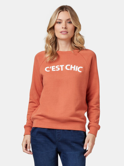 Viola Sweatshirt, Orange, hi-res