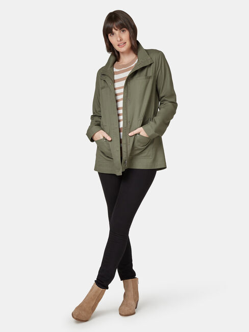 Aspen Curve Hem Essential Knit, Stripe, hi-res