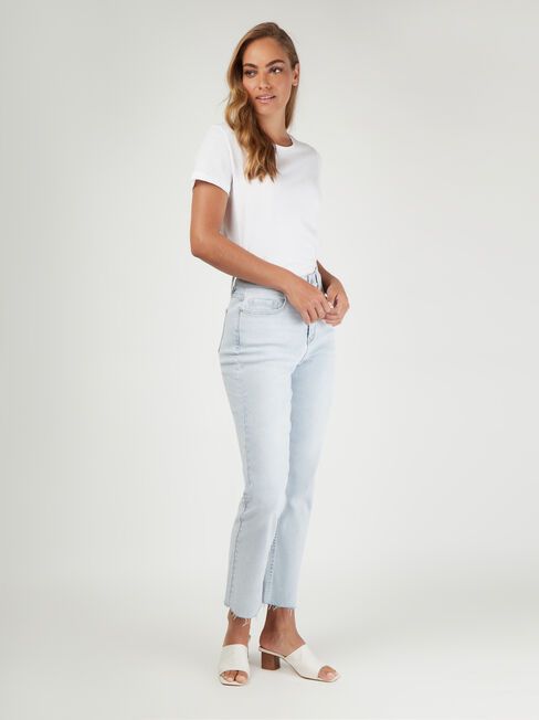 High Waisted Staight Leg Jeans | Jeanswest