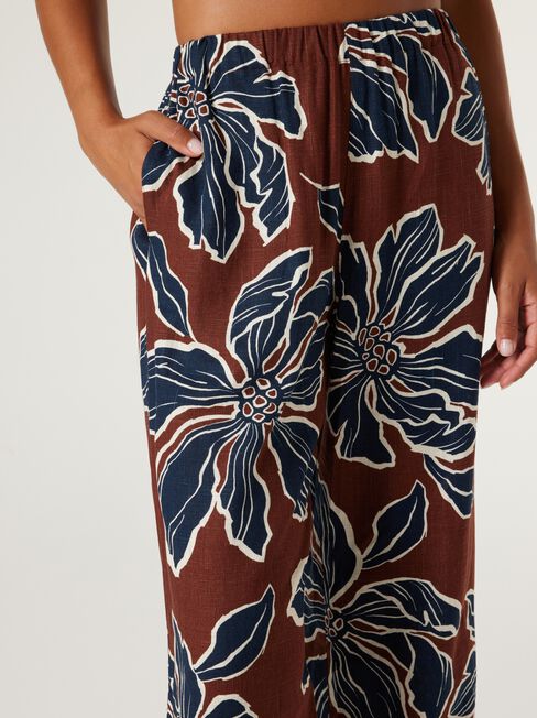 Trini Relaxed Pant, Bold Blooms, hi-res