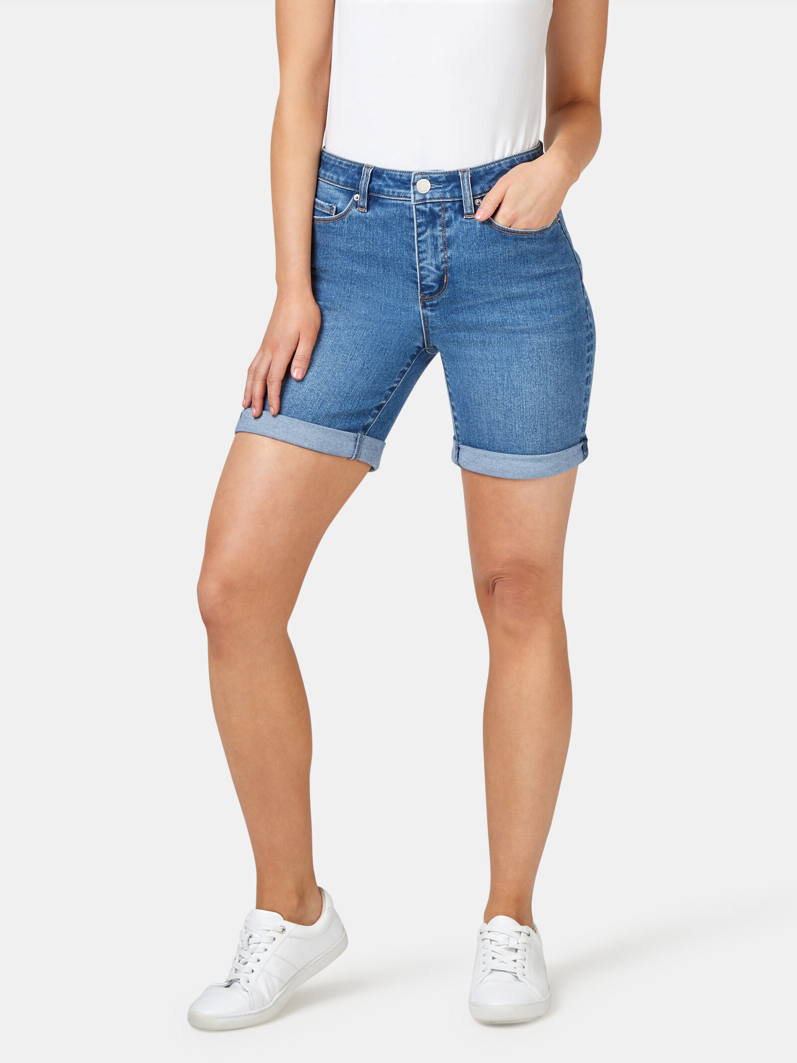 Sophia Bermuda Short Light Vintage Jeanswest