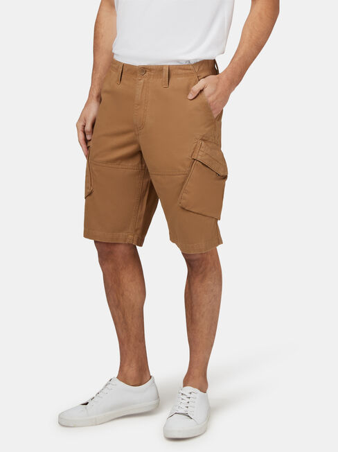 Archie Cargo Short, Brown, hi-res