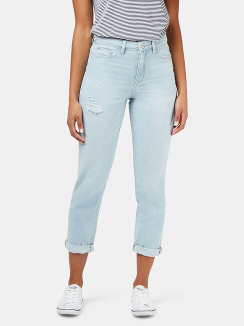 Bella Crop Boyfriend Jean, LightWash, hi-res