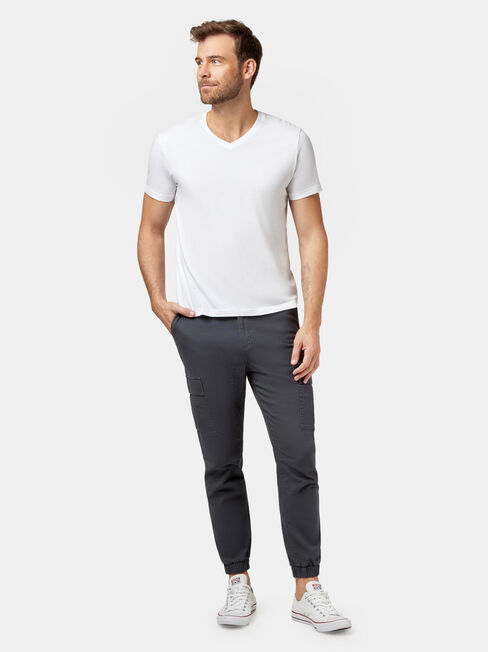 Hugh Cargo Pant, Black, hi-res