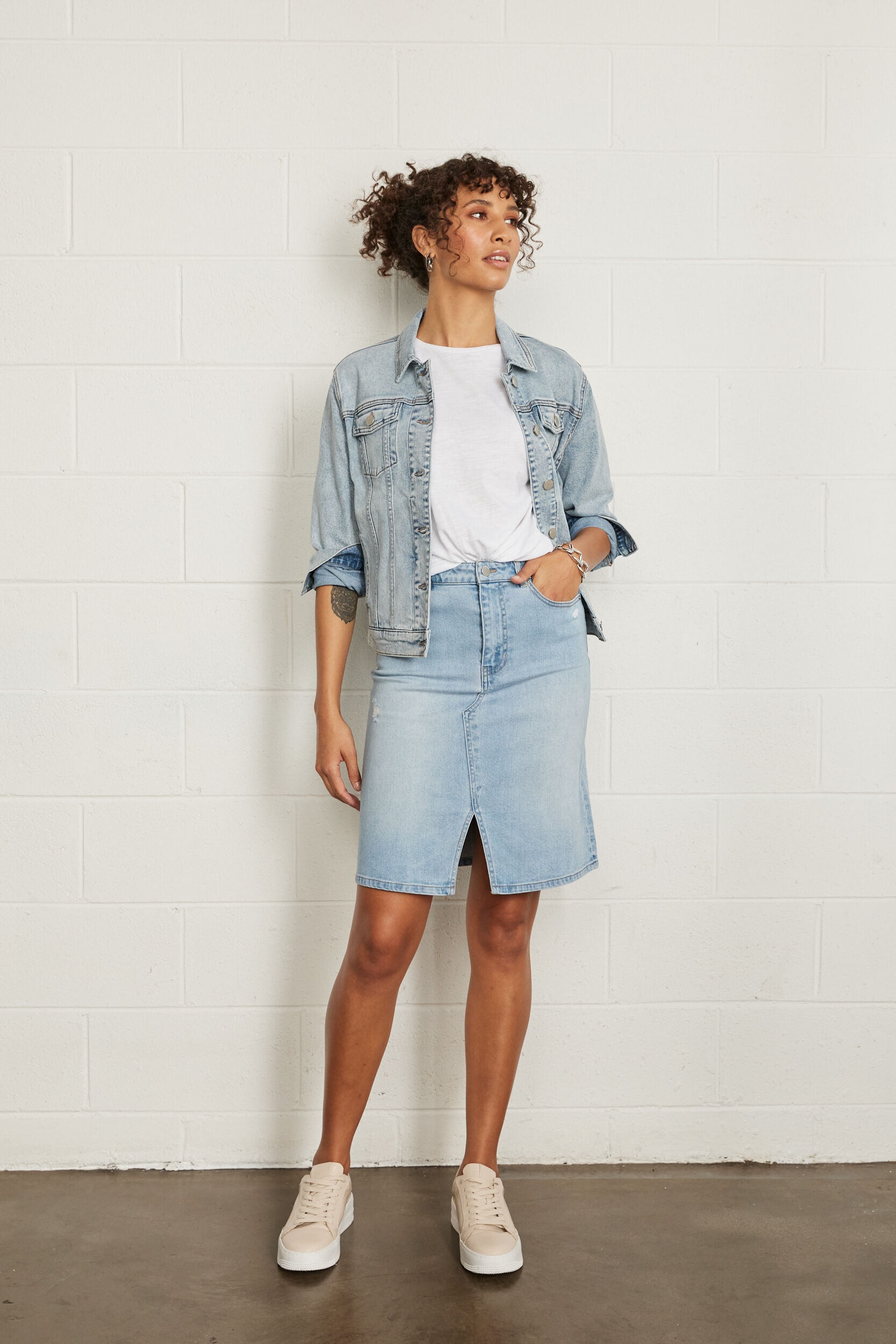 Riley Denim Skirt