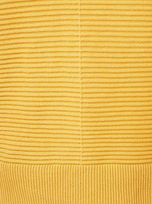 Hailey Cotton Knit, Yellow, hi-res