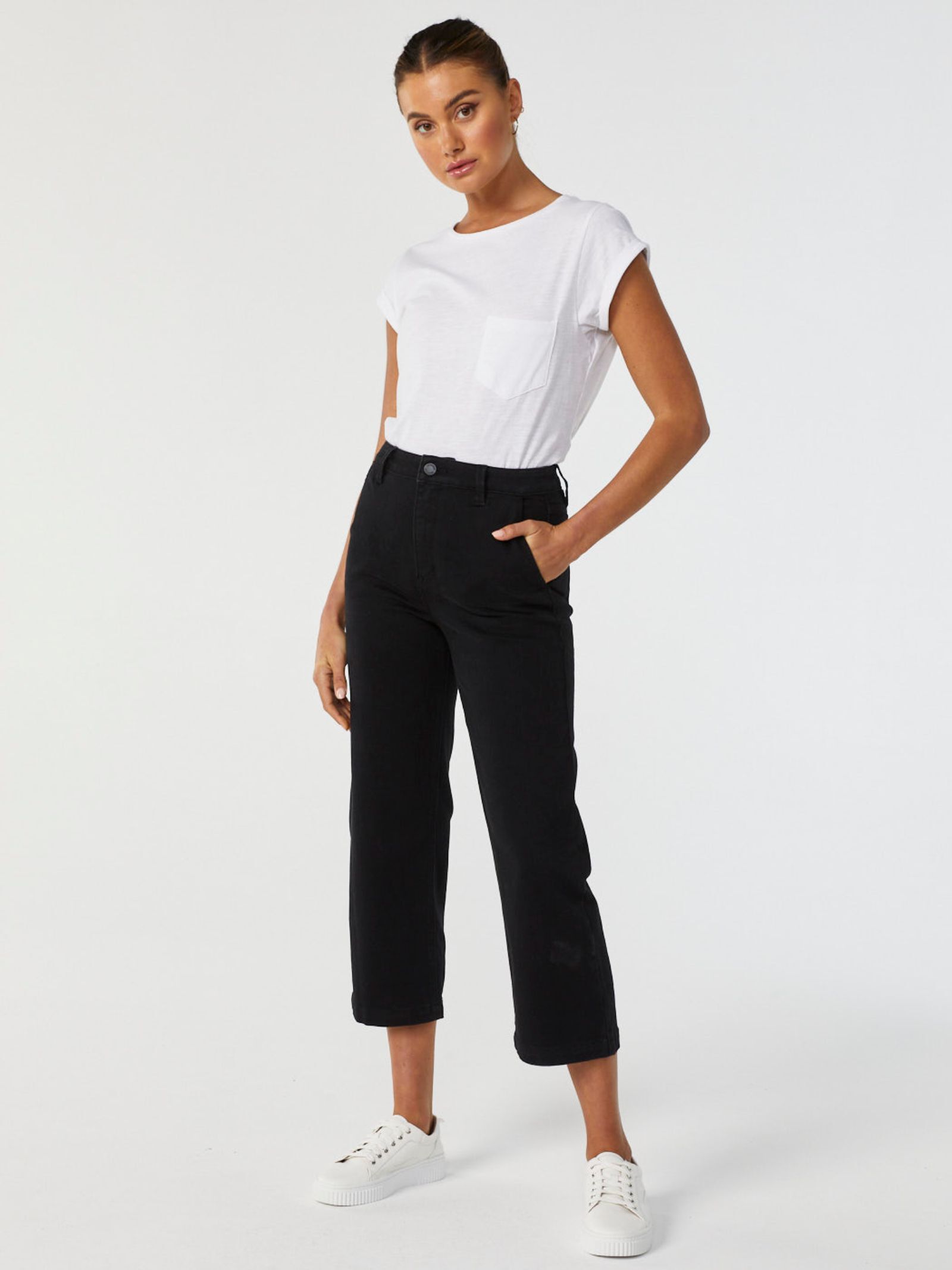 Kelsey Relaxed Capri Jeanswest
