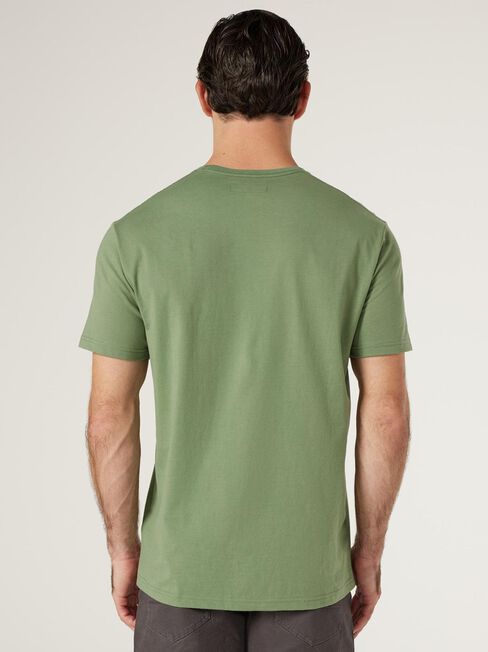 Vintage Made Crew Tee, Green, hi-res