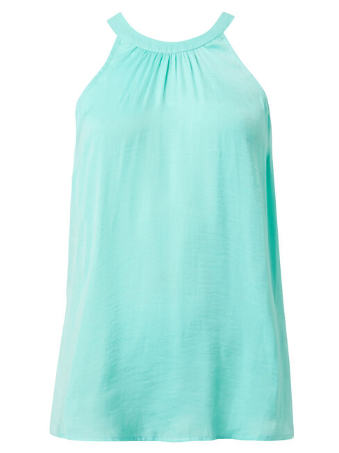 Matilda Halter Tank, Blue, hi-res