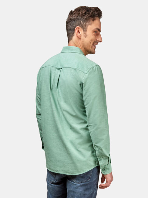 Bennett Long Sleeve Textured Shirt, Light Indigo, hi-res