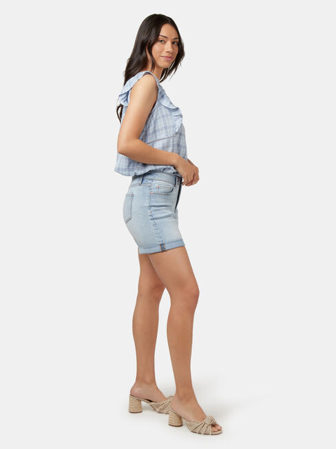 Mariana Boyfriend Short, Distressed, hi-res