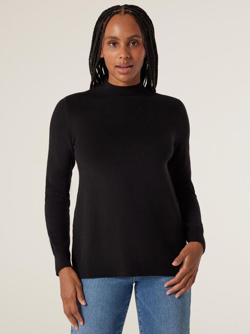 Marlow Milano Knit, Black, hi-res