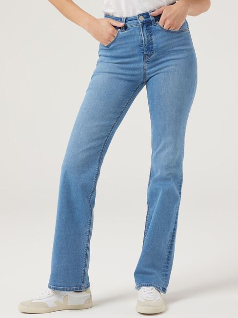 Daisy Bootcut Jeans, Mid Vintage, hi-res