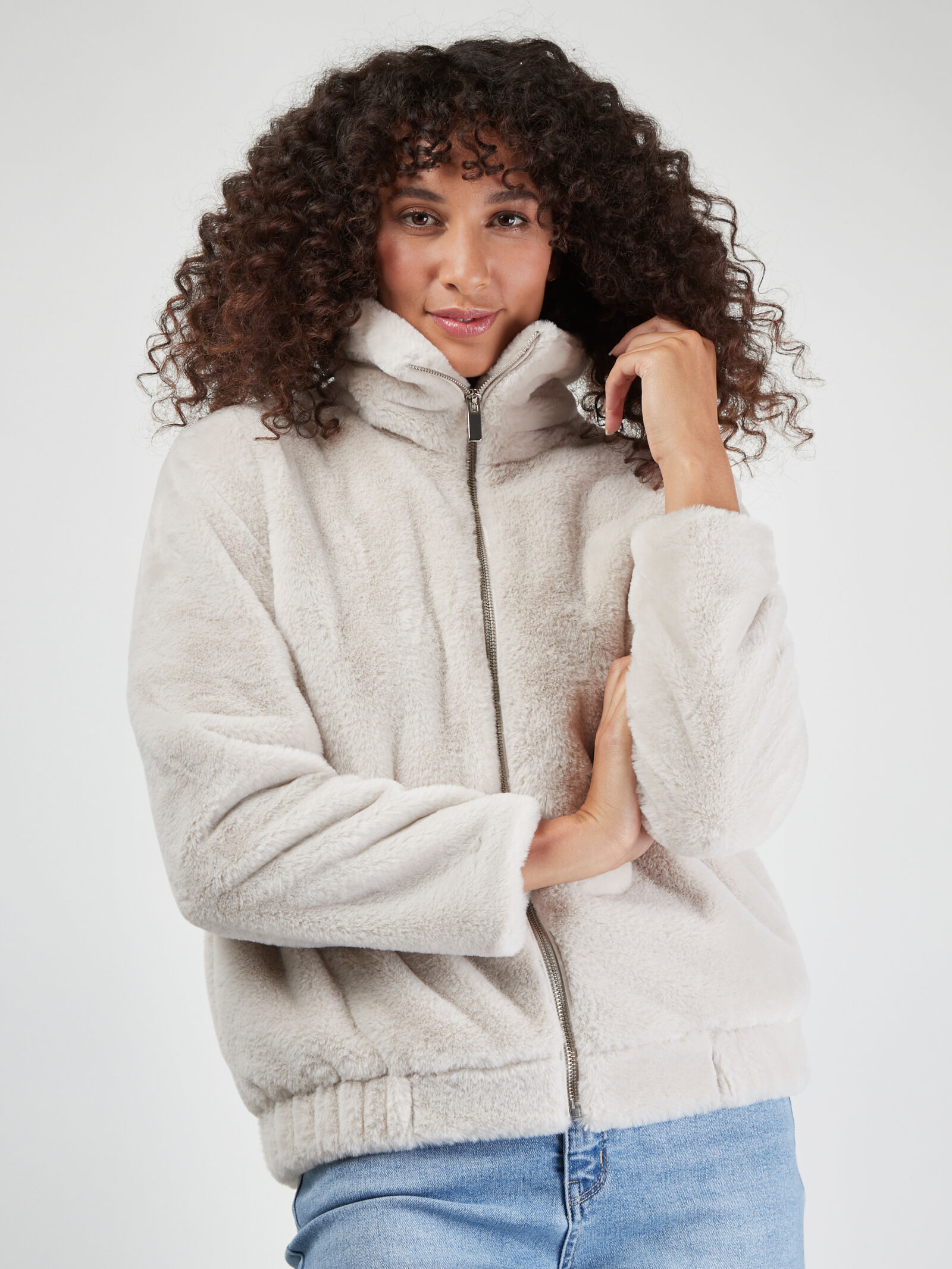 Dina Teddy Bomber Jacket Jeanswest