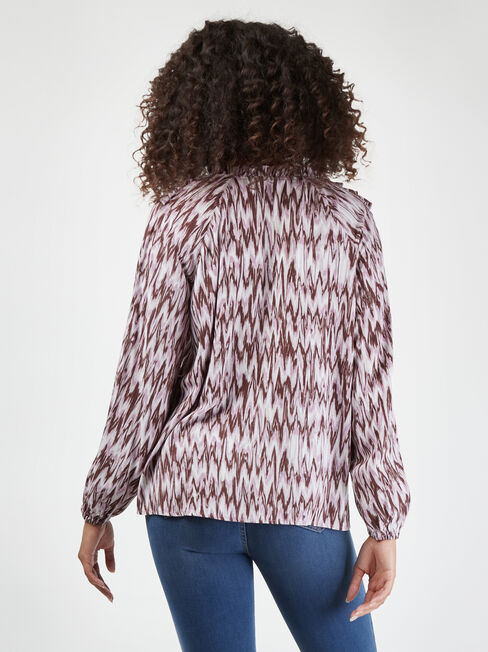 Amira Frill Top, Purple, hi-res