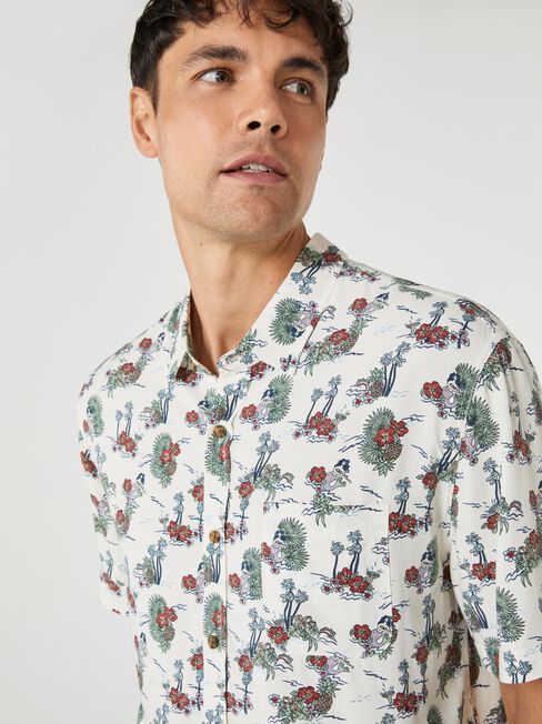 SS Maxwell Print Shirt