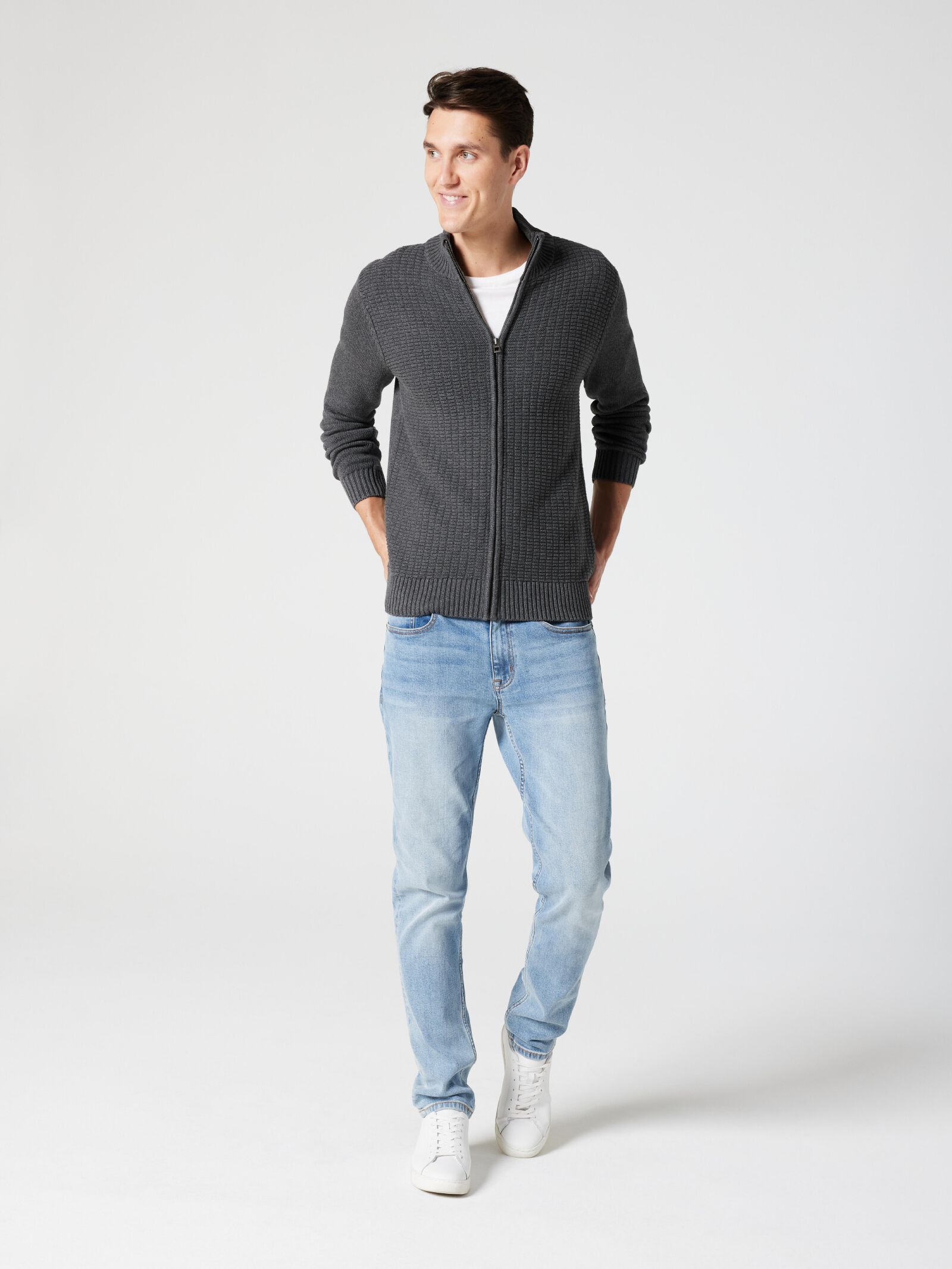 Shannon Zip Through Knit Jeanswest