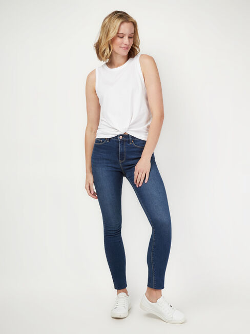 Butt Lifter Skinny Jeans, VintageWash, hi-res