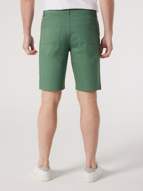 Milton 5 Pocket Short, Sea Green, hi-res