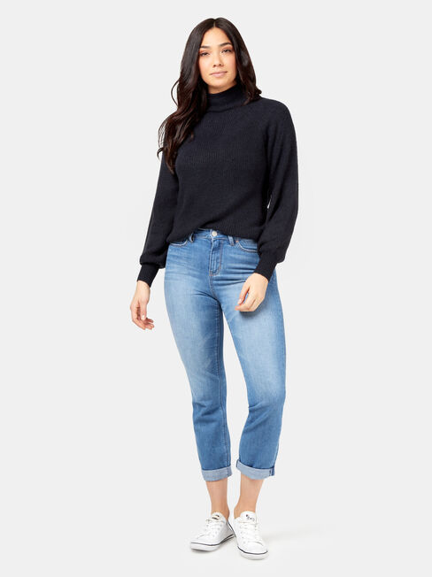 Uma Embellished Pullover, Blue, hi-res