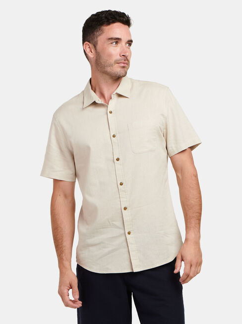Ethan Short Sleeve Textured Shirt