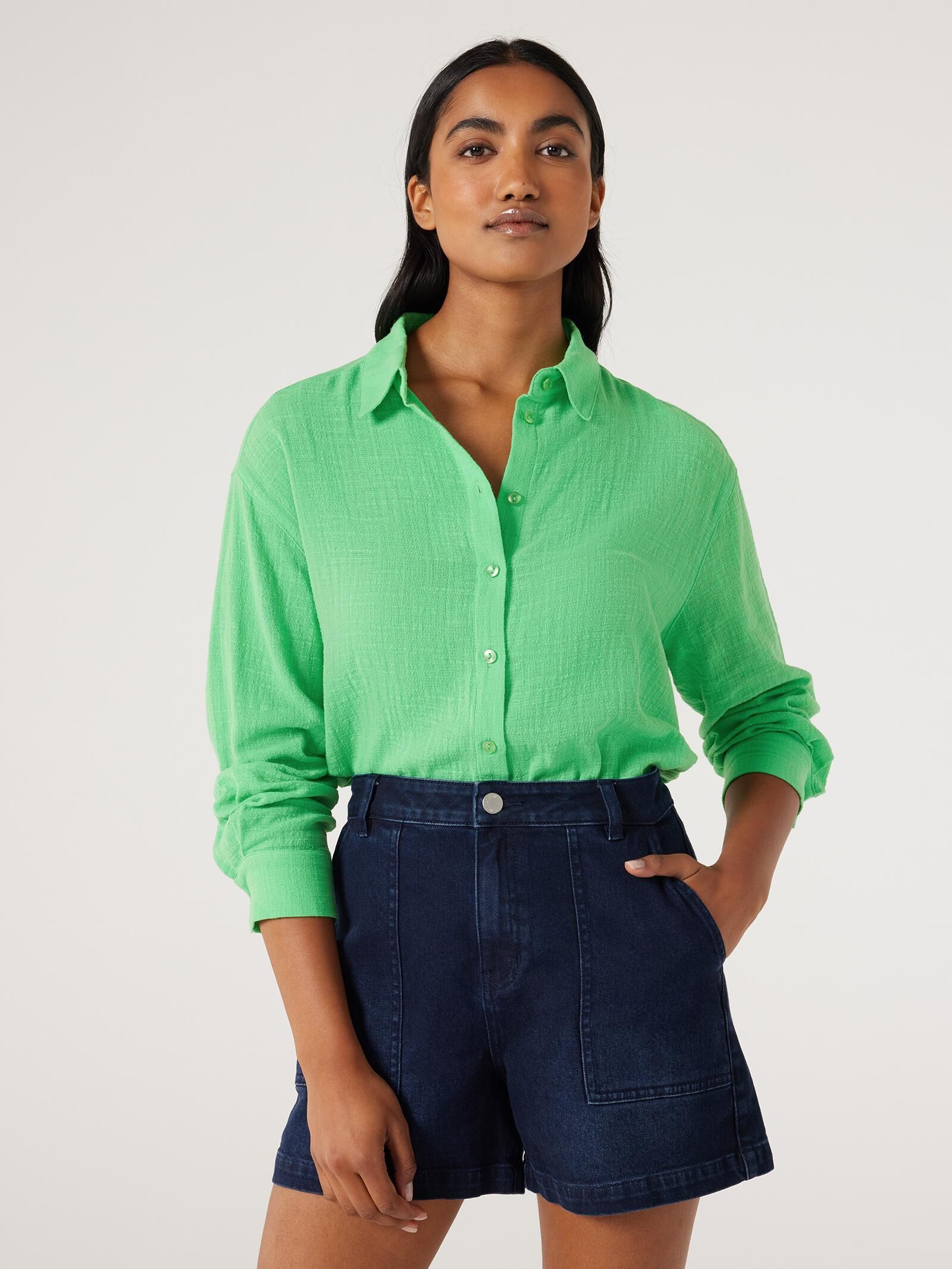 Cheesecloth shirt sale