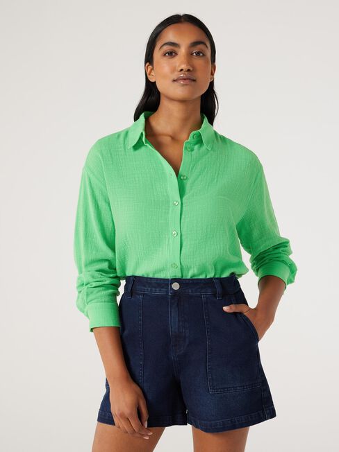 Cara Cheesecloth Shirt