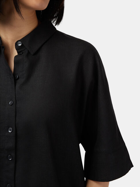 Nova Casual Shirt, Black, hi-res