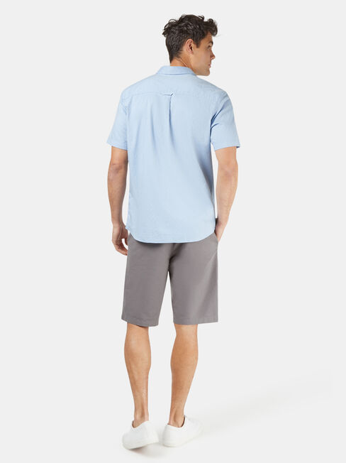 Kennedy Short Sleeve Shirt, Light Indigo, hi-res