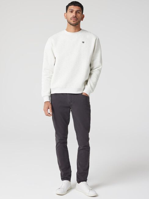 Oli Crew Neck Sweat, White, hi-res