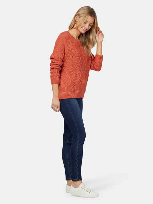 Juliette Pullover, Orange, hi-res