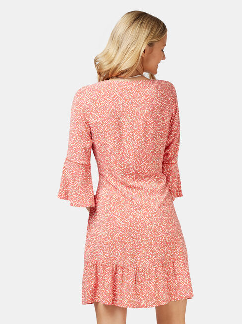 Molly Ladder Dress, Orange, hi-res