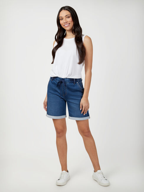 Abbey Luxe Jogger Bermuda Short