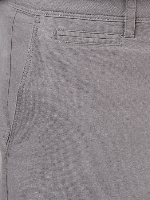 Hayden Textured Chino Short, Grey, hi-res