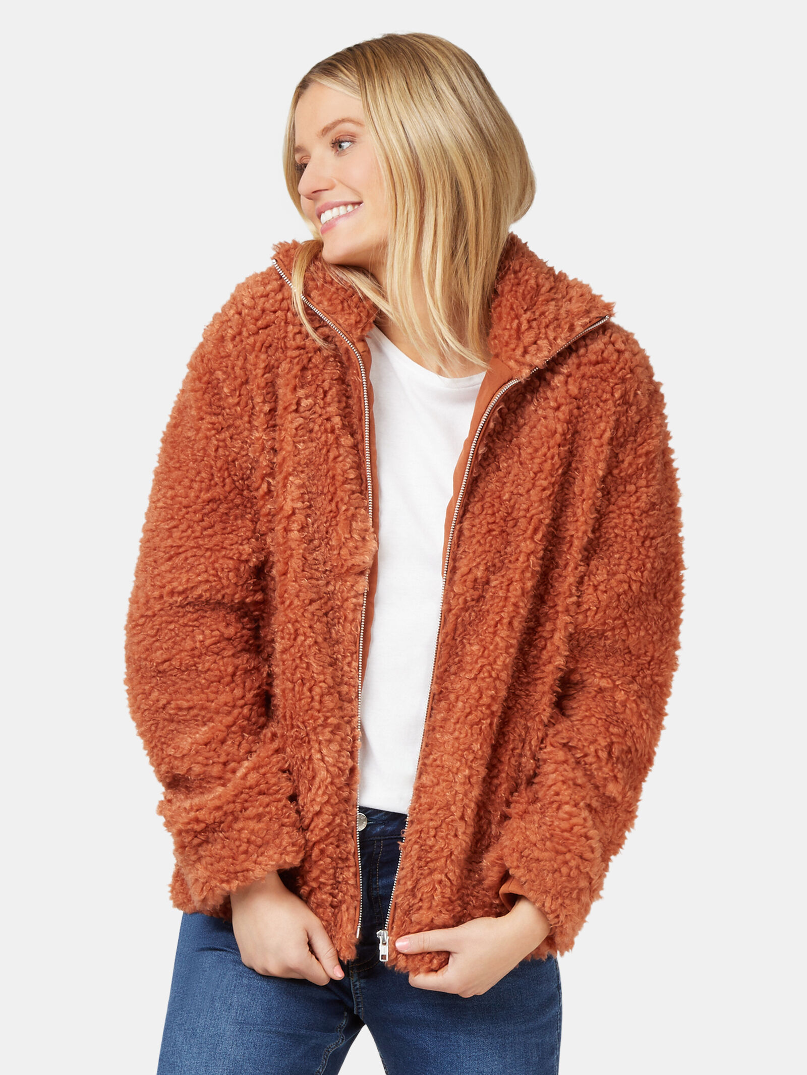 Beccy Teddy Jacket Jeanswest