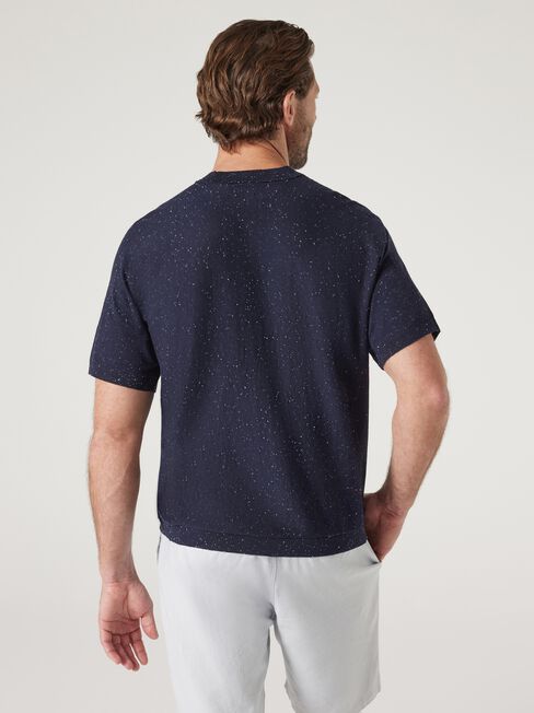 Short Sleeve Jackson Slub Knit Tee, Ink, hi-res