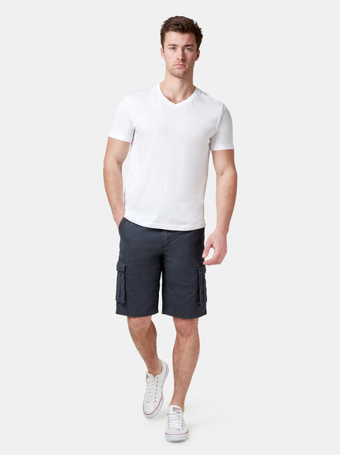 Hendrix Cargo Short, Black, hi-res
