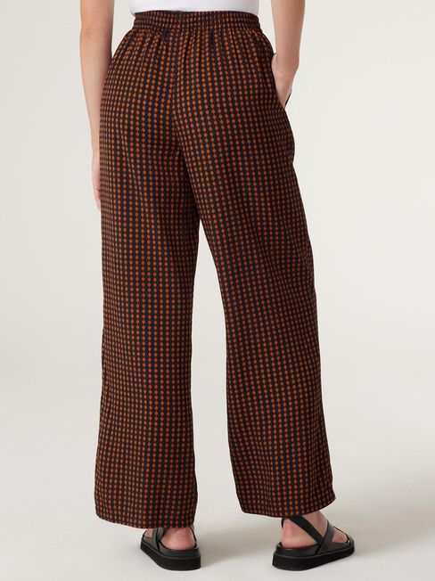 Viola Relaxed Pant, Abstract Check, hi-res