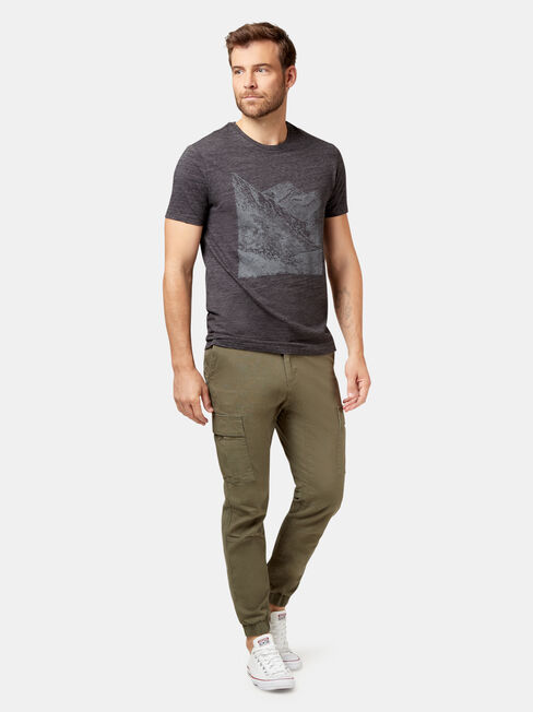 SS Arthur Print Crew Tee, Black, hi-res