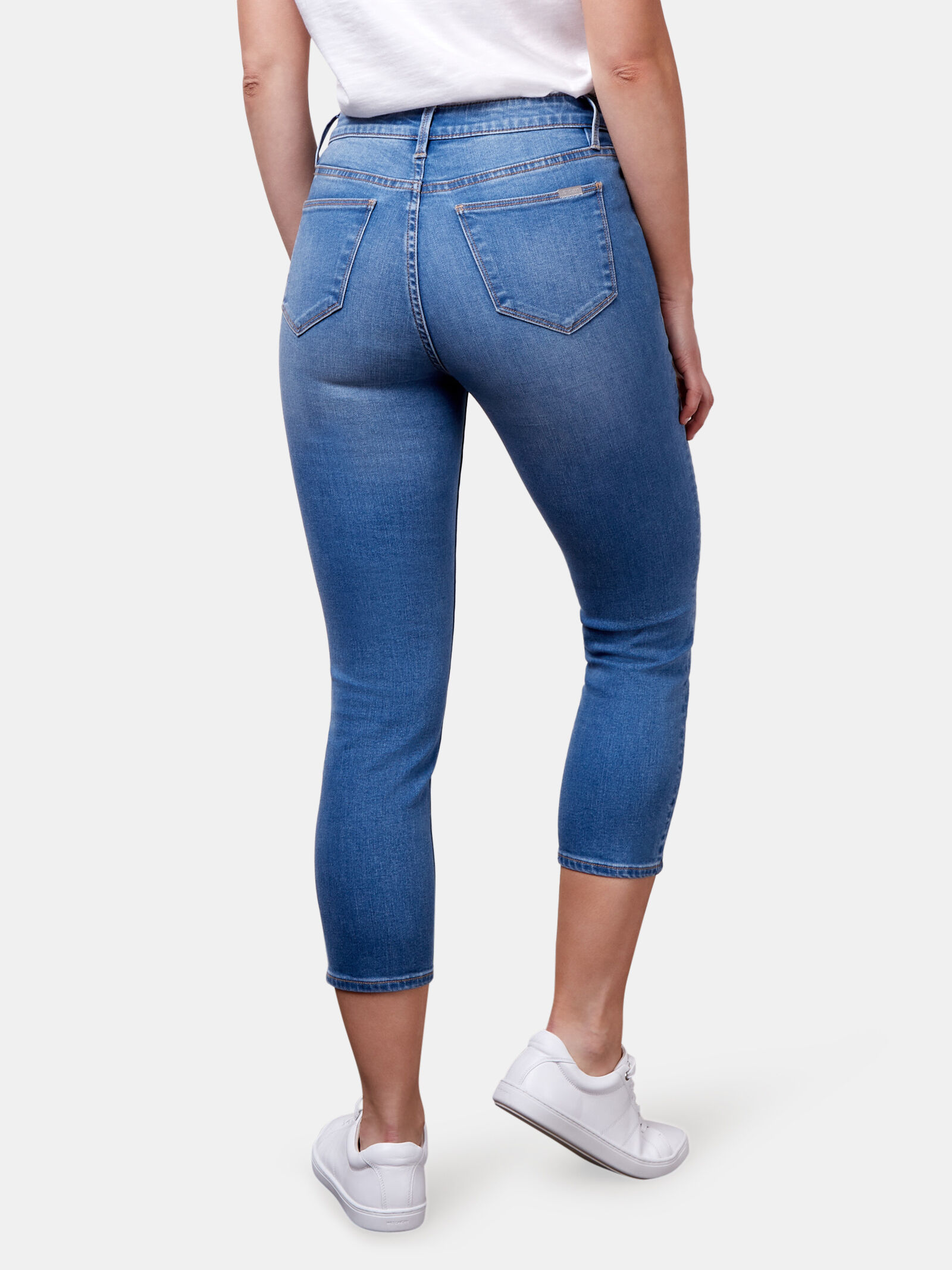 Natural Womens Clothing Jeans Capri and cropped jeans Nine:inthe:morning Denim Trousers in Sand 