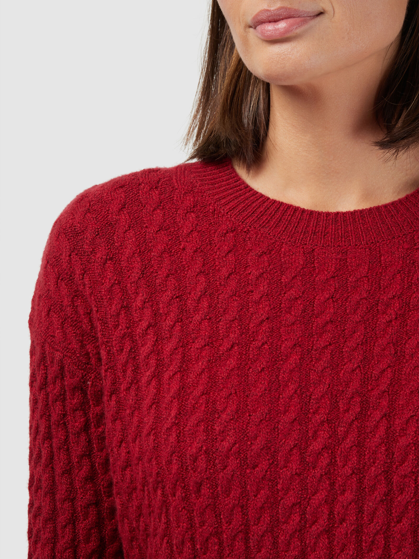 Milana Oversize Cable Knit Jeanswest