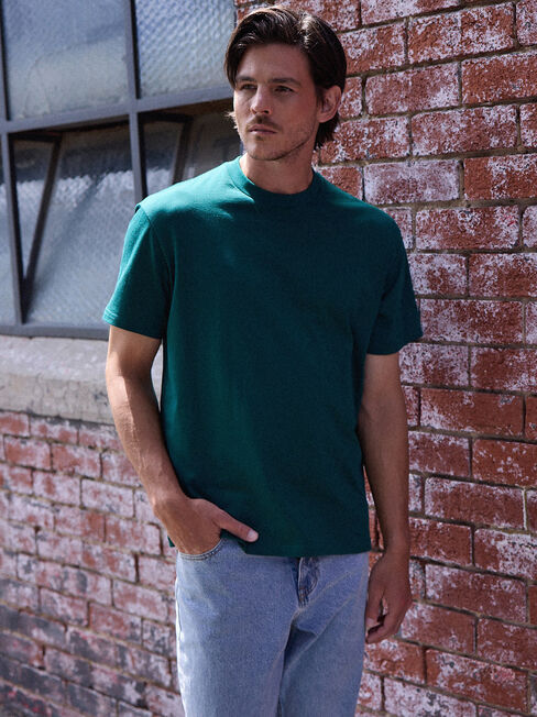 Ace Relaxed Fit Basic Crew Tee