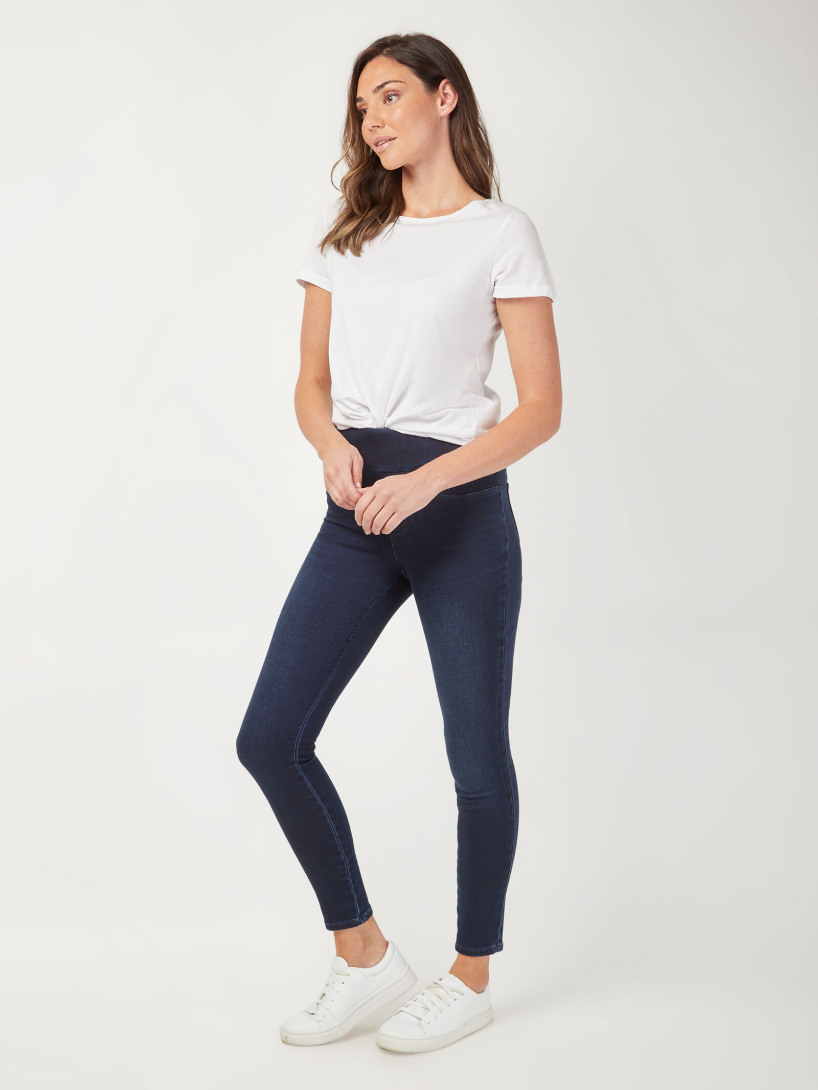Tessa J Luxe Skinny Jeans Dark Indigo