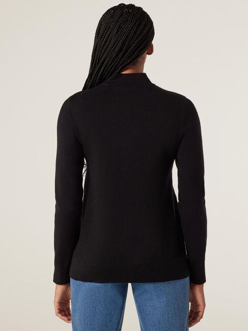 Marlow Milano Knit, Black, hi-res