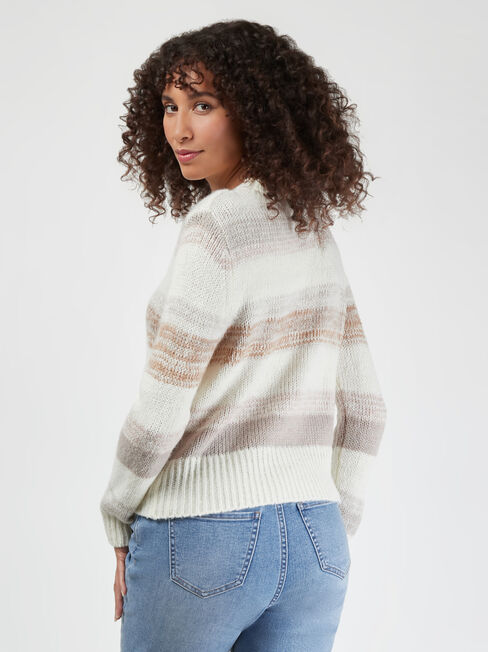 Nala Space Dye Knit, Brown, hi-res