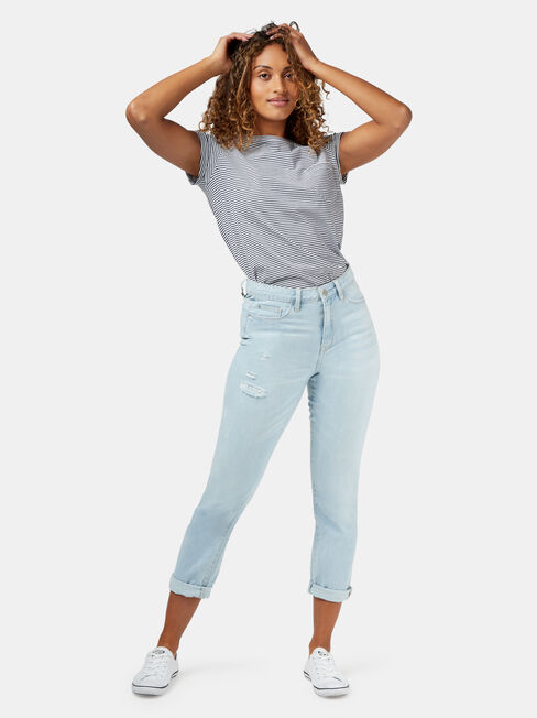 Bella Crop Boyfriend Jean, LightWash, hi-res