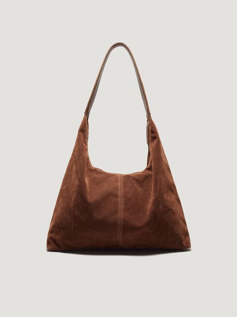 Freya Hobo Bag, Tan, hi-res