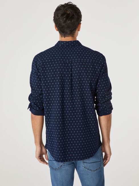 LS Rhodes Print Shirt | Jeanswest