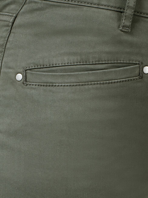 Veronica High Waist Pant, Green, hi-res