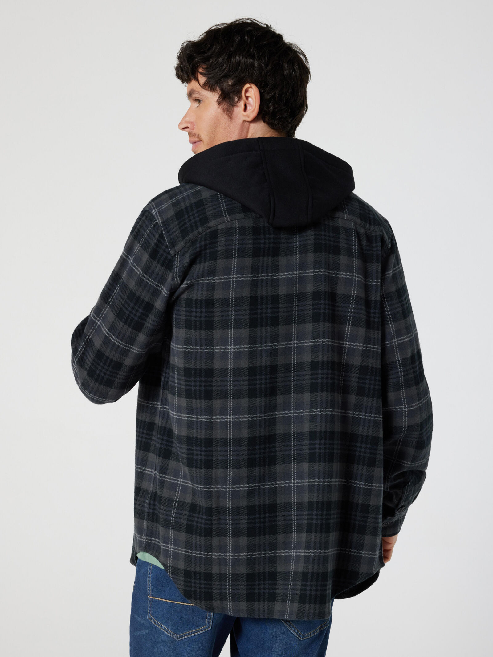 Hooded shacket shop